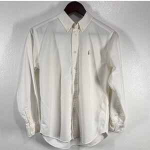 Ralph Lauren Cream Casual Button Down Shirt